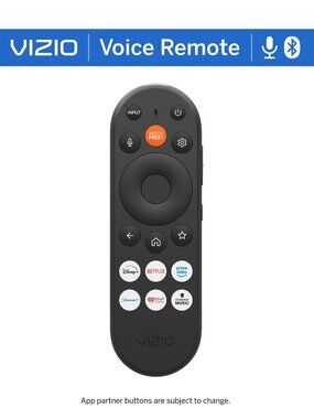 VIZIO TV Remote, Voice Control & Bluetooth Compatible, XRT290R